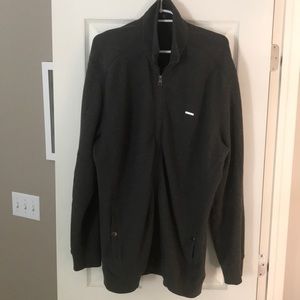 Gray Calvin Klein full zip jacket